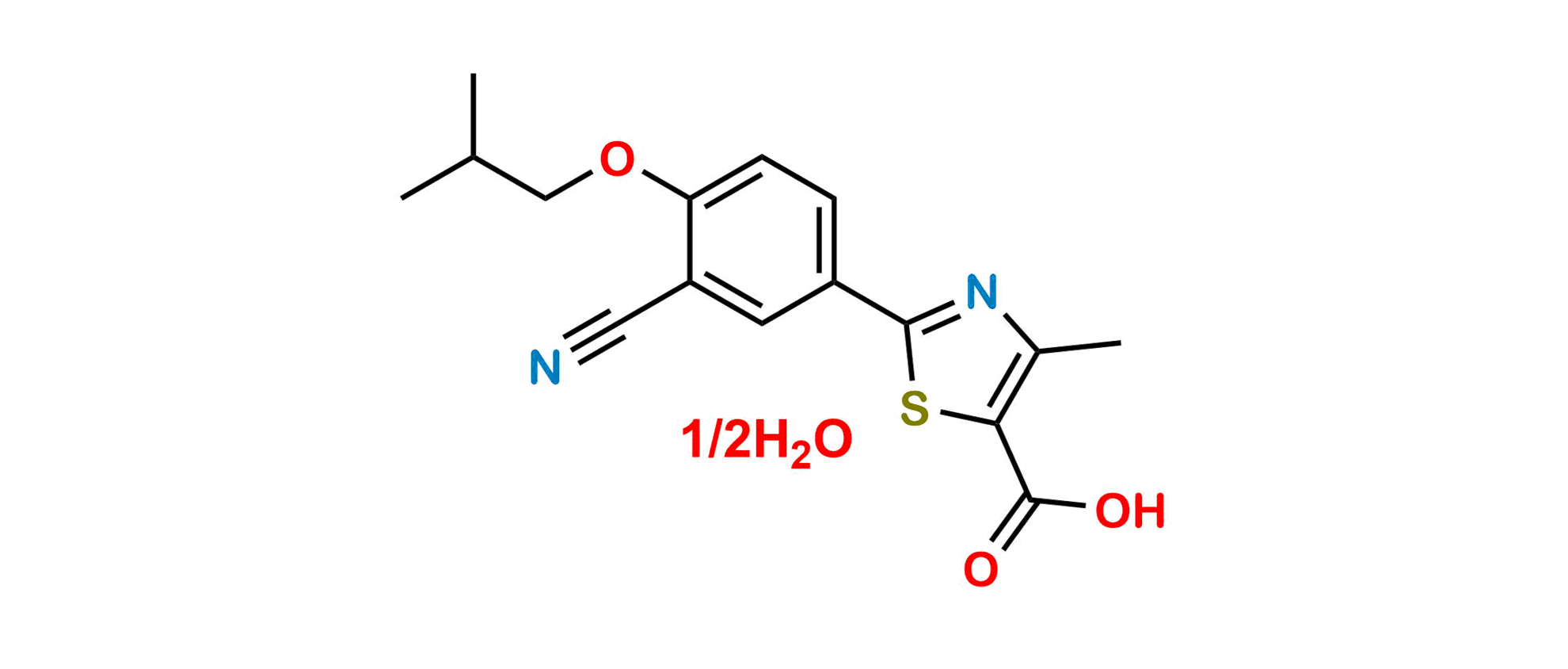 Febuxostat Hemihydrate